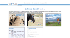 Desktop Screenshot of ladinn.cz